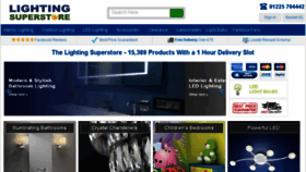 What Thelightingsuperstore.co.uk website looked like in 2018 (5 years ago)