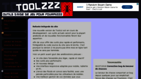 What Toolzzz.fr website looked like in 2018 (5 years ago)