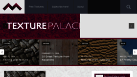 What Texturepalace.com website looked like in 2018 (5 years ago)