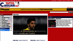 What Tuttocagliari.net website looked like in 2018 (5 years ago)