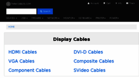 What Thinkcables.com website looked like in 2018 (5 years ago)