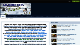 What Tamilrockers.cx website looked like in 2018 (5 years ago)
