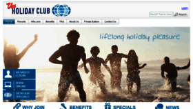 What Theholidayclub.co.bw website looked like in 2018 (5 years ago)