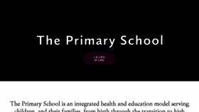 What Theprimaryschool.org website looked like in 2018 (5 years ago)