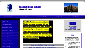 What Teaneck69.com website looked like in 2018 (5 years ago)
