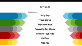What Toyrus.de website looked like in 2018 (5 years ago)