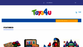 What Toys4u.com website looked like in 2018 (5 years ago)