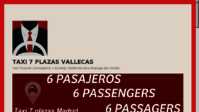 What Taxivallecas.com website looked like in 2018 (5 years ago)