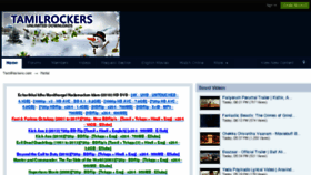 What Tamilrockers.re website looked like in 2018 (5 years ago)