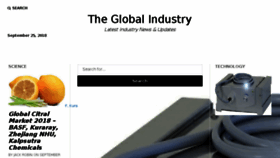 What Theglobalindustry.com website looked like in 2018 (5 years ago)