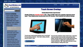 What Touchprotector.com website looked like in 2018 (5 years ago)