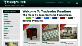 What Tradewins-furniture.com website looked like in 2018 (5 years ago)