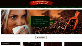 What Teaemporium.ie website looked like in 2018 (5 years ago)