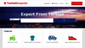 What Turkishexportal.com website looked like in 2018 (6 years ago)