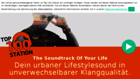 What Top100station.de website looked like in 2018 (5 years ago)