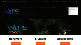 What Truevapeusa.com website looked like in 2018 (5 years ago)