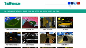 What Truckgames.me website looked like in 2018 (5 years ago)