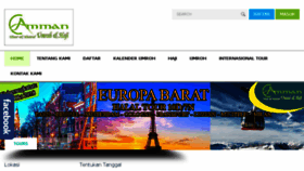 What Travelumrahaman.com website looked like in 2018 (5 years ago)