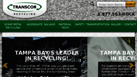 What Transcorrecycling.com website looked like in 2018 (5 years ago)