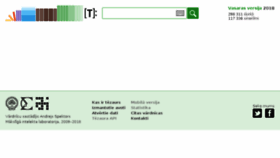 What Tezaurs.lv website looked like in 2018 (6 years ago)