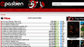 What Torrent9.cx website looked like in 2018 (5 years ago)