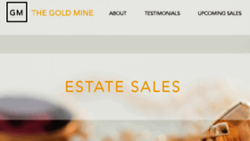 What Thegoldmineantiques.com website looked like in 2018 (5 years ago)