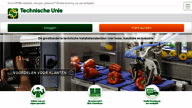 What Technischeunie.nl website looked like in 2018 (5 years ago)