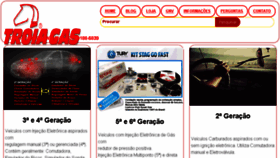 What Troia.com.br website looked like in 2018 (5 years ago)