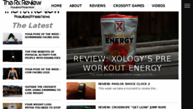 What Therxreview.com website looked like in 2018 (5 years ago)