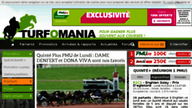 What Turfomania.com website looked like in 2018 (5 years ago)
