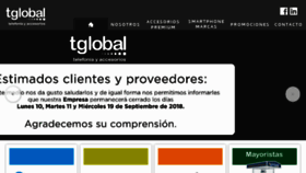 What Tglobal.com.mx website looked like in 2018 (5 years ago)