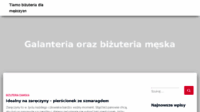 What Tiamo-bizuteria.pl website looked like in 2018 (5 years ago)
