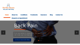 What Thepaindrs.com website looked like in 2018 (5 years ago)