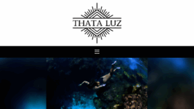 What Thataluz.com.br website looked like in 2018 (5 years ago)
