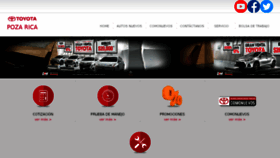 What Toyotapozarica.com.mx website looked like in 2018 (5 years ago)