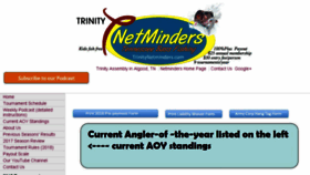 What Trinitynetminders.com website looked like in 2018 (5 years ago)