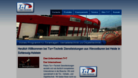 What Torundtechnik.de website looked like in 2018 (5 years ago)