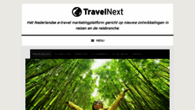 What Travelnext.nl website looked like in 2018 (5 years ago)
