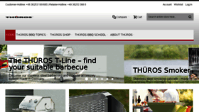 What Thueros.com website looked like in 2018 (5 years ago)