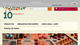 What Tartamovil.es website looked like in 2018 (5 years ago)