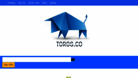 What Toros2.com website looked like in 2018 (5 years ago)
