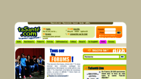 What Tasante.com website looked like in 2018 (5 years ago)