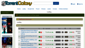 What Torrentgalaxy.pw website looked like in 2018 (5 years ago)