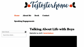 What Testosterhome.net website looked like in 2018 (5 years ago)