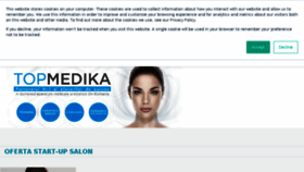 What Topmedika.ro website looked like in 2018 (5 years ago)
