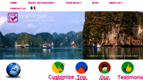 What Tonkin-travel.com website looked like in 2018 (5 years ago)