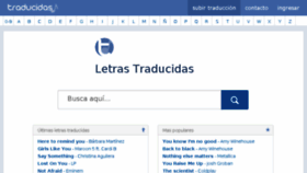 What Traducidas.com.ar website looked like in 2018 (5 years ago)