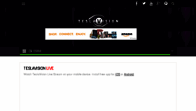 What Teslavision.tv website looked like in 2018 (5 years ago)