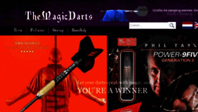What Themagicdarts.nl website looked like in 2018 (5 years ago)