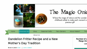 What Themagiconions.com website looked like in 2018 (5 years ago)